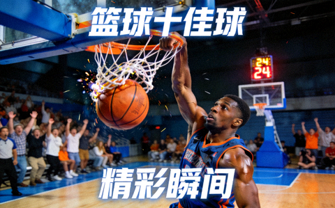 篮球比赛十佳球精彩瞬间视频封面