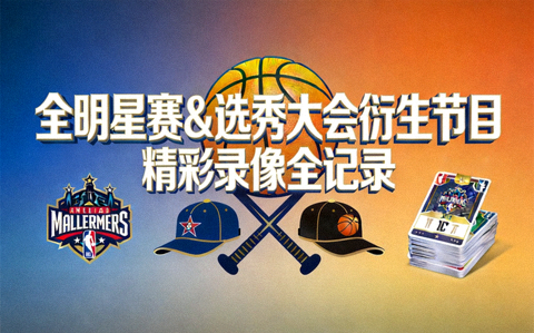 全明星赛与选秀大会衍生节目录像封面